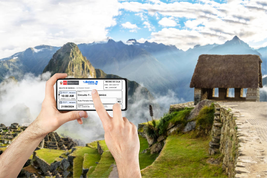 Entrada digital en PDF de Machu Picchu