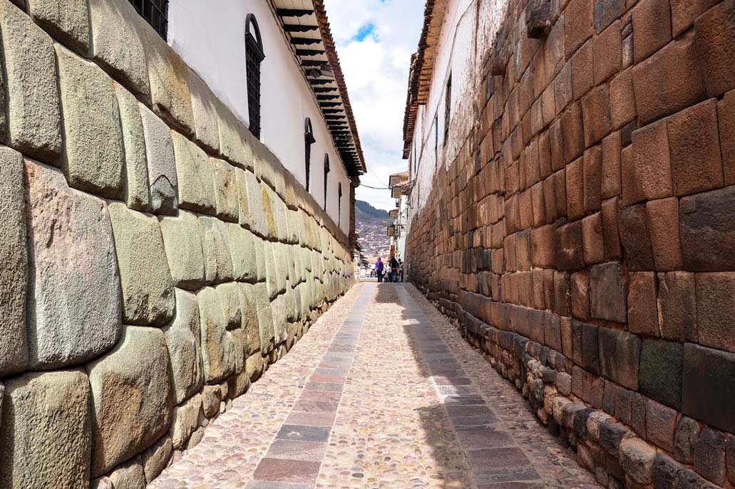 Streets of the city of Cusco