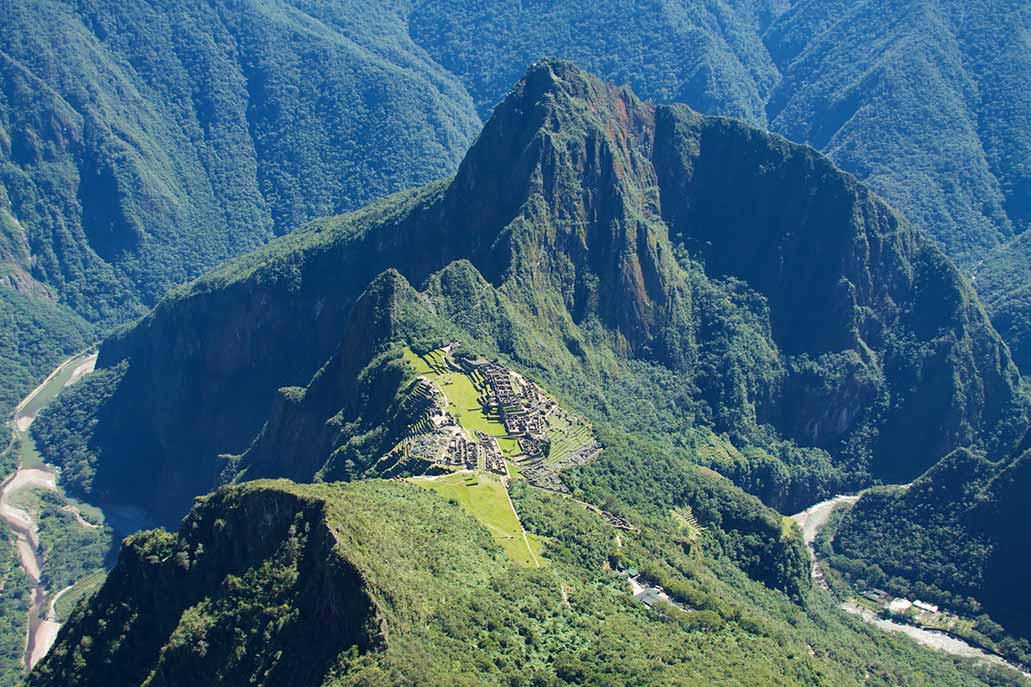 Cima de la Montaña Machu Picchu