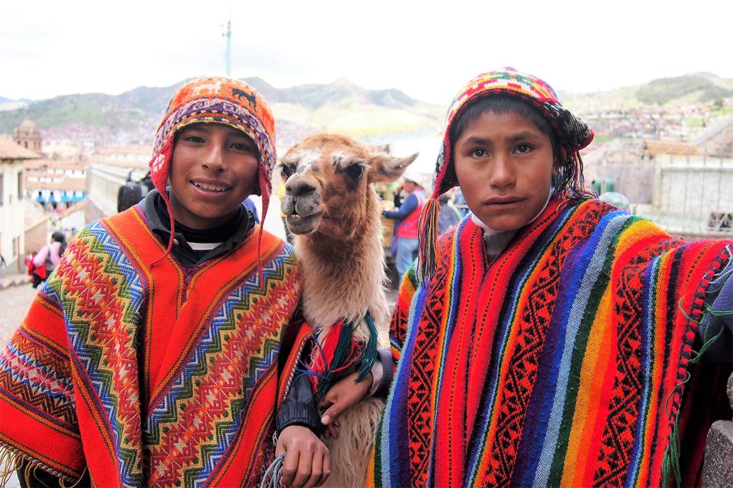 Niños en Cusco