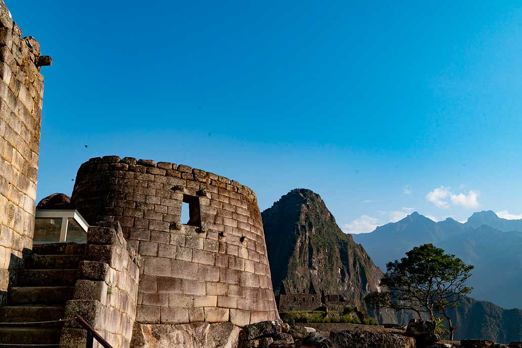 El Templo del Sol en Machu Picchu
