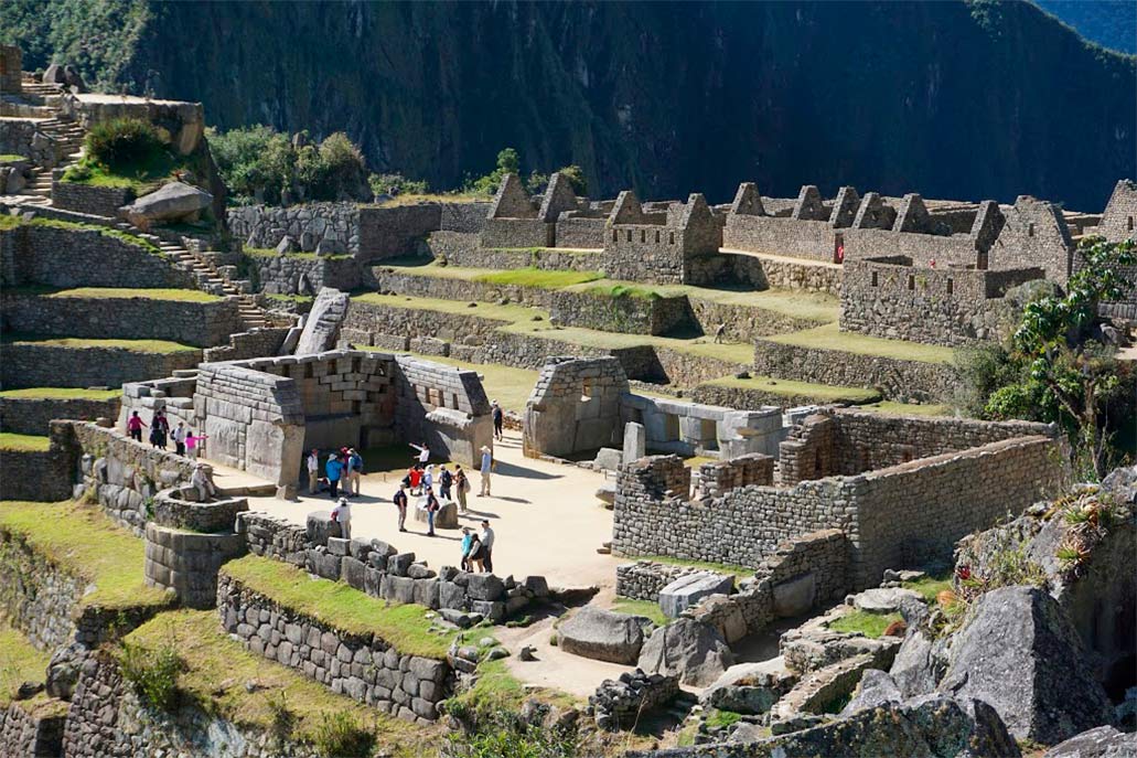 The religious sector Machu Picchu